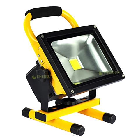 Led Flood Light 30w50w Portable And Rechargeable Series Enersun