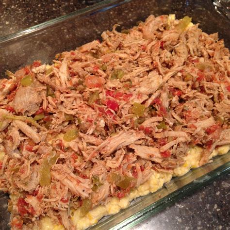 Mexican Shredded Pork Casserole Palate Passions