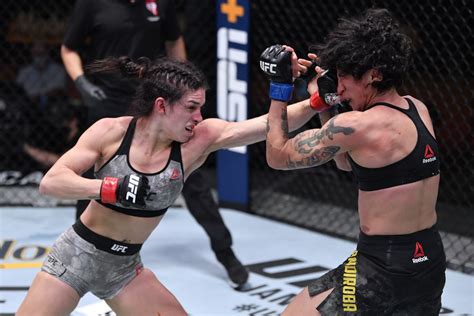 Ufc Results Mackenzie Dern Showcases Improved Striking To Win