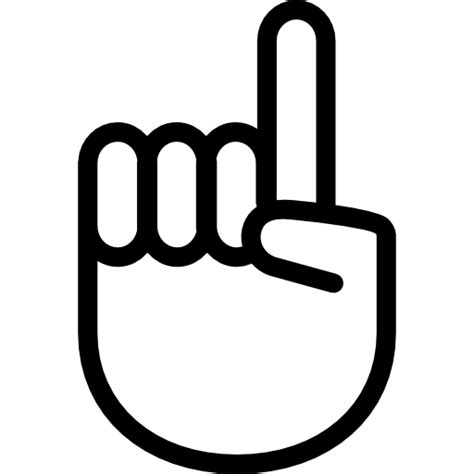 Finger Hand Gesture Hand Gestures Index Finger Icon