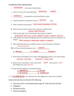 Students will be able to describe the various characteristics of matter. 34 Biological Classification Worksheet Answers - Ekerekizul