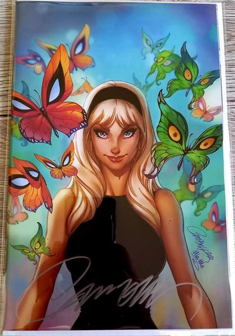 Gwen Stacy 1 Signed By Jscott Campbell Limited To Catawiki