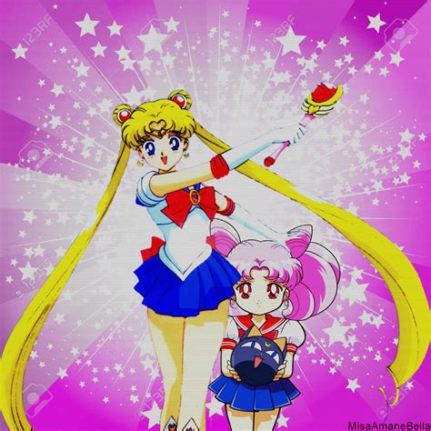Sailor Moon And Rini Wallpaper By Misaamanebella On Deviantart
