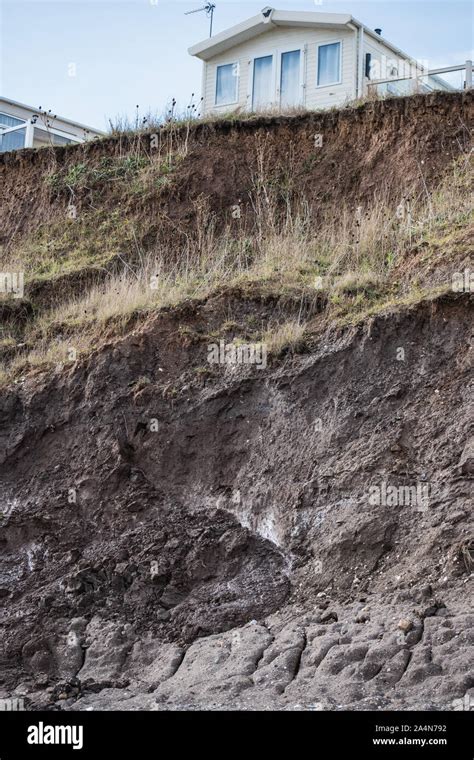 Hornsea On The Holderness Coastline One Of Europes Fastest Eroding