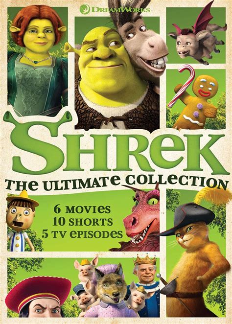 Shrek The Ultimate Collection Mx Películas Y Series De Tv