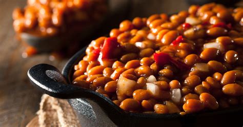 To store them, let the beans cool down after cooking, then pop them in the refrigerator within an hour. Baked beans easy to make not from a can.