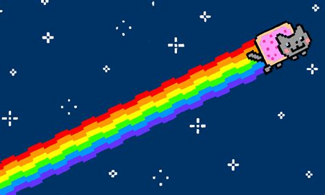 Colors Live Nyan Cat By Veeti