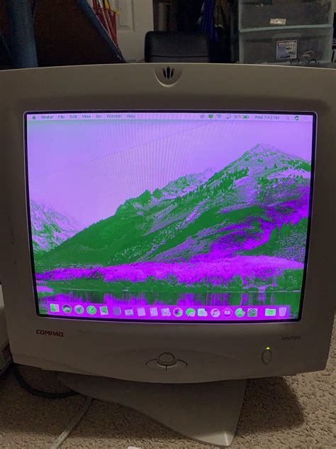 Old Crt Monitor Was Acting A Little Off One Day Hardwaregore
