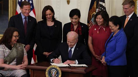 President Biden Signs Bill Aimed At Addressing Rise In Anti Asian Hate