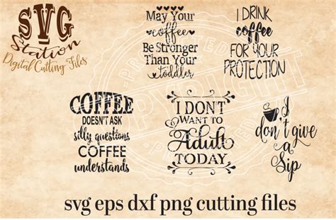 You can copy, modify, distribute and perform the work, even for commercial purposes, all. Coffee Cup SVG PNG EPS and DXF Cutting File for Silhouette ...