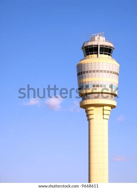 Air Traffic Control Tower Atlanta Hartsfieldjackson Stock Photo Edit