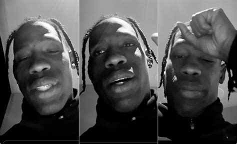 In Emotional Instagram Video Travis Scott Says He Could Never Imagine