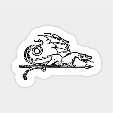 Green Dragon Tavern Sign Black Transparent Background White Body