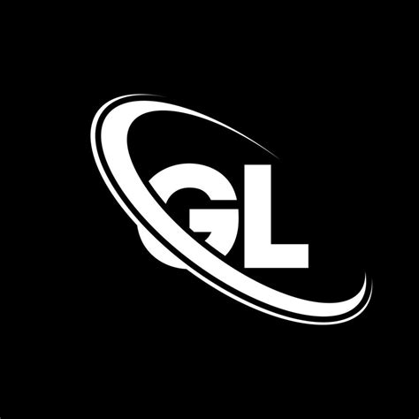 Gl Logo G L Design White Gl Letter Gl Letter Logo Design Initial