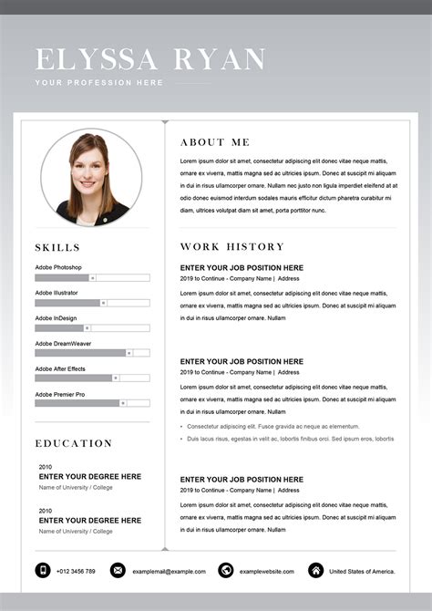 To ensure your job application email gets a response, follow these dos and don'ts. Functional Resume Word Template - CV Templates in Word to ...