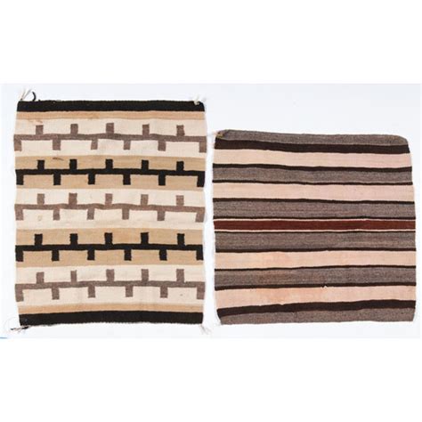Navajo Single Saddle Blankets Rugs Cowans Auction House The