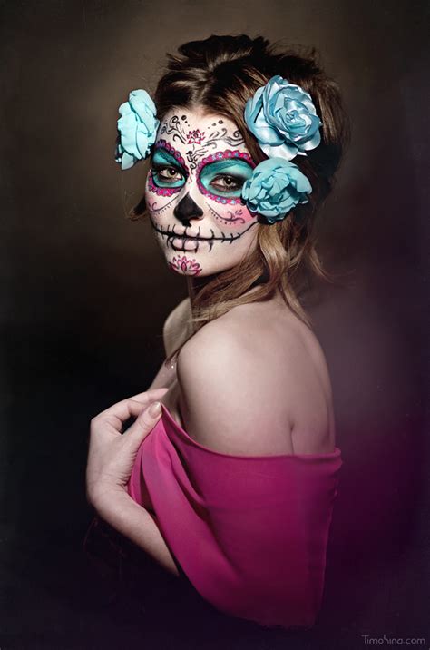 Sugar Skull Makeup By Bumbastix On Deviantart