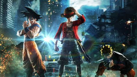 Download 1366x768 Wallpaper Jump Force Anime Video Game