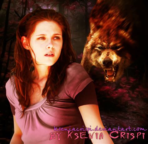 Bella And Werewolf By Kseniacrispi On Deviantart