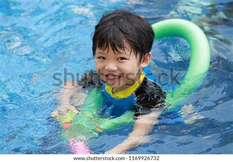 Cute Little Asian Boy Playing Water Stock Photo 1169926732 Shutterstock