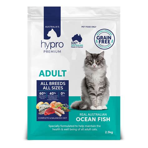 Hypro Premium Grain Free Ocean Fish All Breed Adult Dry Cat Food 25kg
