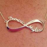 Pictures of Sterling Silver Custom Name Necklace