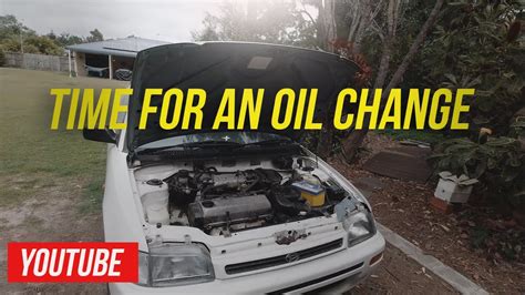 Daihatsu Charade Restoration Ep How To Change Your Engine Oil Youtube