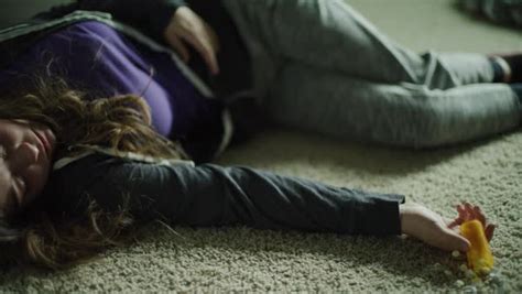 Girl Passed Out On Floor From Overdose Of Pills Stock Video Footage Dissolve