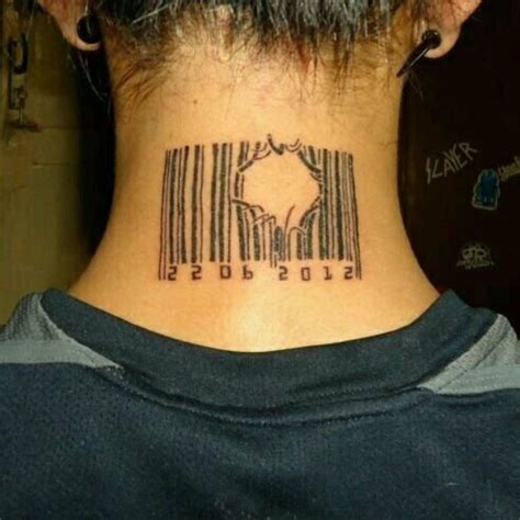 barcode what does a barcode tattoo mean everything to know before getting the symbol inked