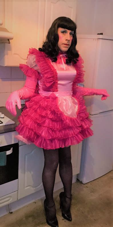 Pink Prissy Sissy Maid