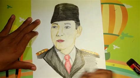 Contoh Gambar Gambar Pahlawan Indonesia Untuk Mewarnai Kataucap