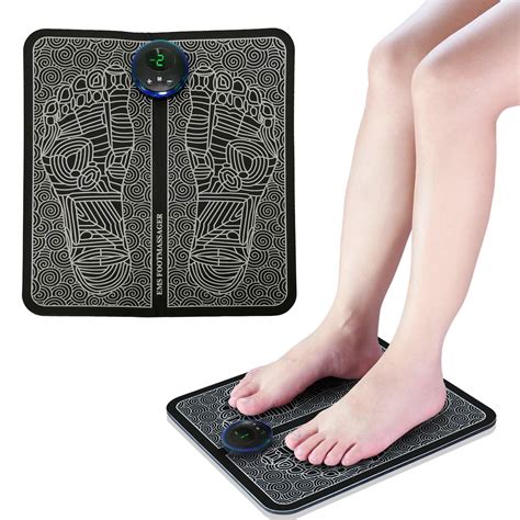 Buy Ems Foot Massager Usb Rechargeable Electric Foot Stimulator Massager 6 Modes 9 Intensity