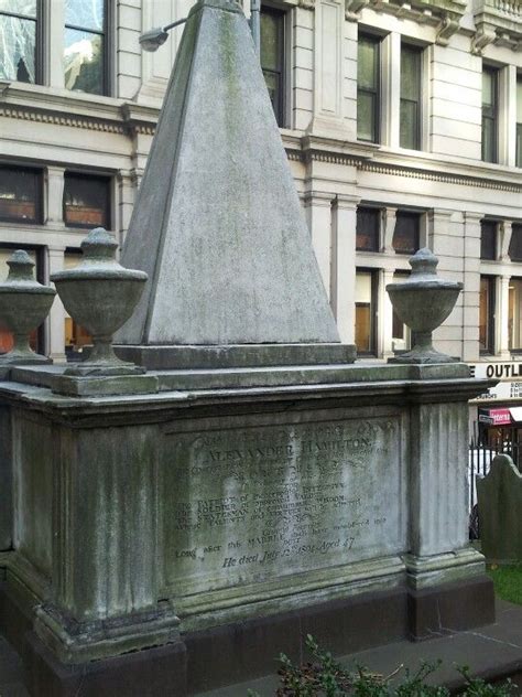 Alexander Hamiltons Grave Trinity Church 12512 New York Travel