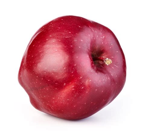 Red Apple Isolated Stock Photo Image Of Single Organic 130274920