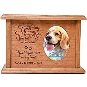 Having a pet cremation urn in your home is a way to celebrate all the love that both you and your pet had for each other. Amazon.com: Cremation Urns for Pets SMALL Memorial ...