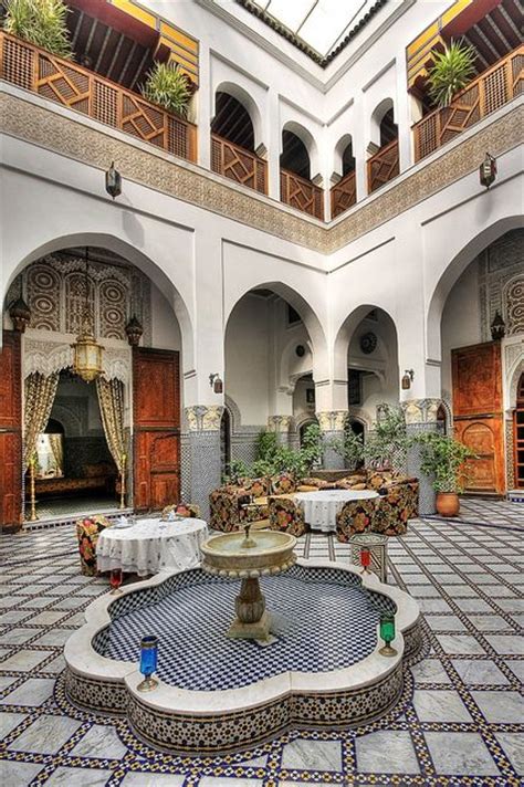 Moroccan Style Courtyard Architecture Pinterest
