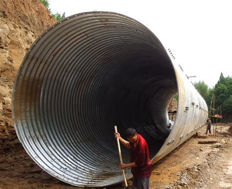 Metal Corrugated Culvert Construction Requirements