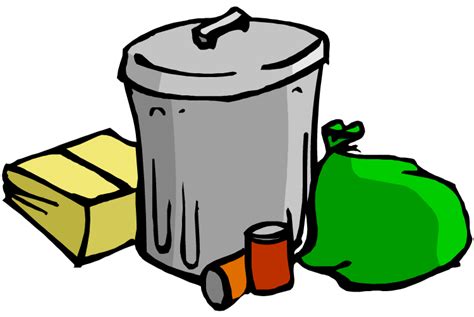 Rubbish Bins And Waste Paper Baskets Garbage Trash Clip Art Trash Bag