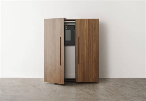 The kitchen appliance cabinet complements your kitchen workshop. bulthaup b2 kitchen appliance housing cabinet by bulthaup | STYLEPARK