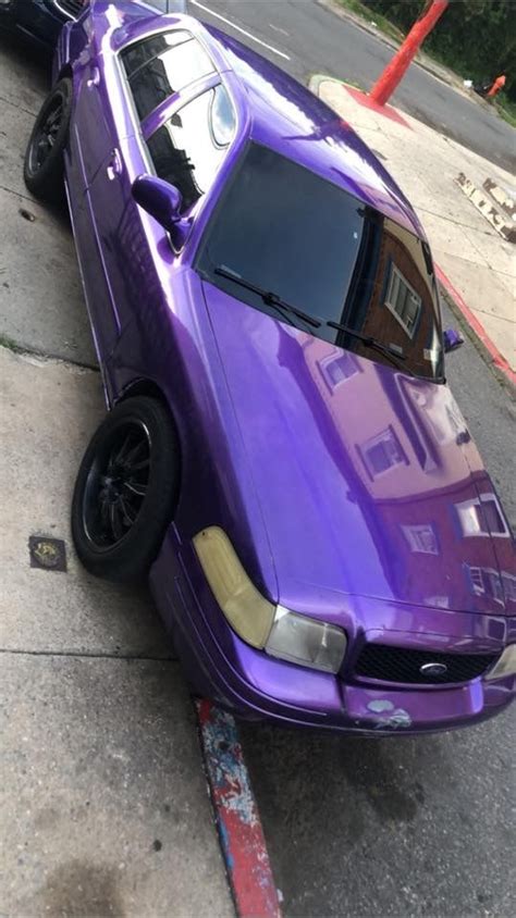 Purple Vic Purple Cab Ford