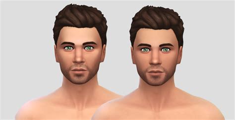My Sims 4 Blog Skin And Bones Maxis Match Skin Blend For Males And Females By Grazeness