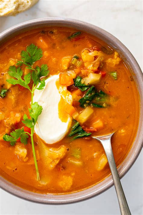 Our most trusted curry soup recipes. Coconut curry vegetable soup - Simply Delicious