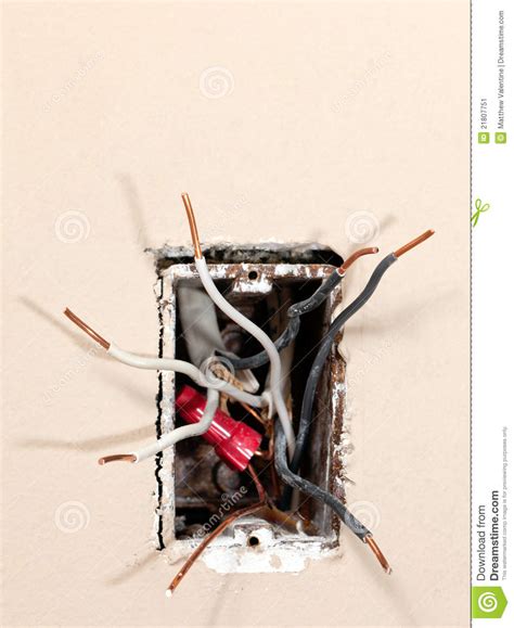 Electrical Wiring Stock Image Image Of Vertical Wiring 21807751