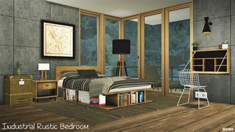 Industrial Rustic Bedroom The Sims 4 Catalog