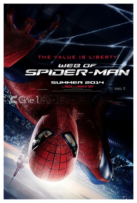The Amazing Spider Man 2 Web Of Spider Man Poster Heyuguys