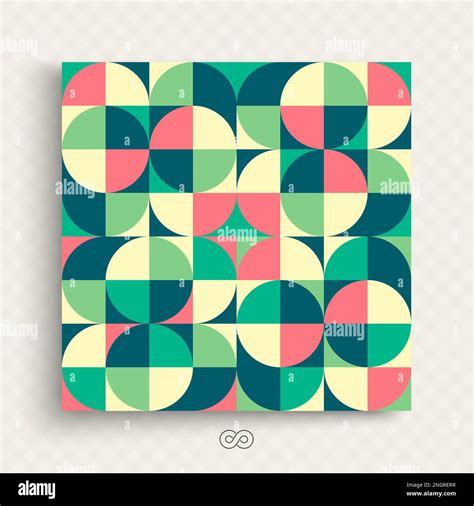 Cover design template for advertising. Abstract colorful geometric