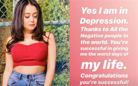 “yes I Am In Depression” Singer Neha Kakkar Reveals In Instagram Story