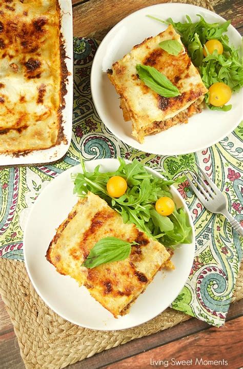 This Authentic Italian Lasagna Recipe Made Is By Layering Noodles With
