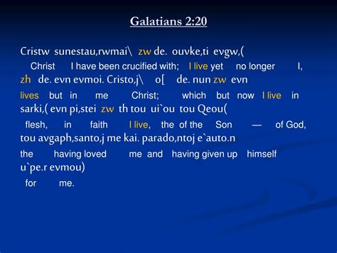 PPT GALATIANS PowerPoint Presentation Free Download ID