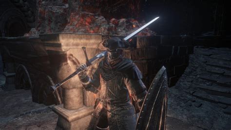 At the end of the stairs will be a pit that should now be full of boulders, and a hole on the opposite wall. Mage de guerre Intelligence - Astuces et guide Dark Souls III - jeuxvideo.com